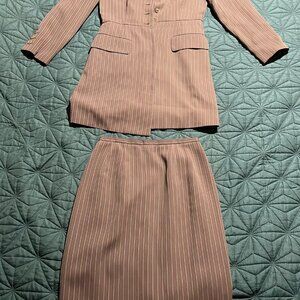 Vintage Prada skirt and blazer set